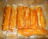 Foto del paso 8 de la receta: Canelones de pollo y verduras con salsa de tomate