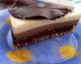 Foto del paso 14 de la receta: Tarta de 3 chocolates con hojas