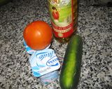 Foto del paso 1 de la receta: Crema de pepino y yogurt