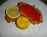 Foto del paso 11 de la receta: Filetes de pollo rebozados con arroz al azafrán