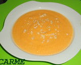 Foto del paso 3 de la receta: Crema de calabaza y almendras