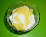 Foto del paso 1 de la receta: Crema mascarpone con piña y helado