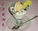 Foto del paso 3 de la receta: Crema mascarpone con piña y helado