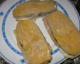 Foto del paso 3 de la receta Berenjenas  con jamón y queso rebozadas
