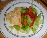 Foto del paso 6 de la receta: Fajitas de jamón y queso con salsa guacamole
