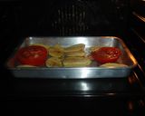 Foto del paso 4 de la receta: Lubina a la espalda al horno