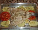 Foto del paso 6 de la receta: Lubina a la espalda al horno