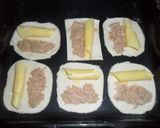Foto del paso 5 de la receta: Hojaldres con atún y cóctel de olivas