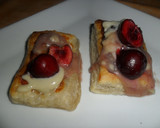 Foto del paso 9 de la receta: Hojaldres con queso azul y cerezas al whisky