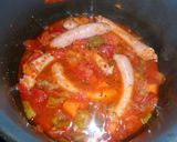 Foto del paso 6 de la receta: Salchichas en salsa de verduras