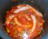 Foto del paso 6 de la receta: Salchichas en salsa de verduras