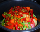 Foto del paso 7 de la receta: Bifes de lomo de cerdo con papas y batatas a la cacerola