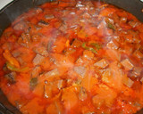 Foto del paso 3 de la receta: Sangre frita con pimientos y tomates de Lorca