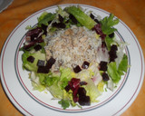 Foto del paso 5 de la receta: Ensalada de arroz con pollo y remolacha