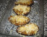 Foto del paso 6 de la receta: Berenjenas rellenas de gambas y setas