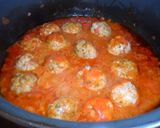 Foto del paso 9 de la receta: Albóndigas en salsa de tomate casera