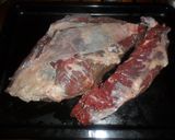 Foto del paso 1 de la receta: Vacío y chorizos al horno con salsa criolla