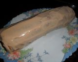 Foto del paso 1 de la receta: Arrollado de pionono relleno de pavo, olivas y palmitos