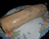 Foto del paso 1 de la receta: Arrollado de pionono relleno de pavo, olivas y palmitos