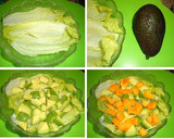 Foto del paso 1 de la receta: Ensalada de aguacate y frutas