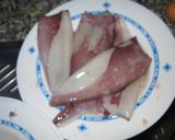Foto del paso 5 de la receta: Calamares rellenos de gambas en salsa