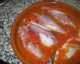 Foto del paso 6 de la receta: Calamares rellenos de gambas en salsa
