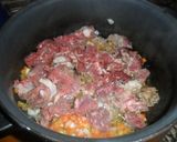 Foto del paso 1 de la receta: Tallarines de espinacas con ternera en salsa de tomate y ketchup