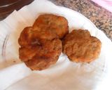 Foto del paso 6 de la receta: Hamburguesas rellenas de queso mozzarella, rebozadas y fritas