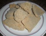 Foto del paso 3 de la receta: Milanesas de mondongo al ajo y perejil con arroz blanco