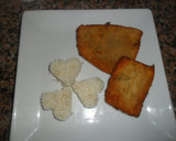 Foto del paso 5 de la receta: Milanesas de mondongo al ajo y perejil con arroz blanco