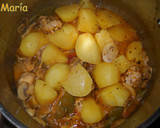 Foto del paso 5 de la receta: Conejo en salsa de naranjas