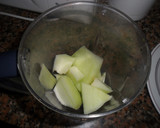 Foto del paso 1 de la receta: Agua de melón con menta