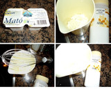 Foto del paso 1 de la receta: Mousse de requesón y melocotón en almibar