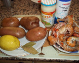 Foto del paso 1 de la receta: Ensaladilla de patata, marisco y con limón