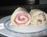 Foto del paso 5 de la receta: Pechugas de pollo rellenas de jamón y queso de untar