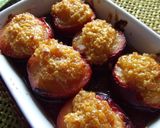 Foto del paso 2 de la receta: Ciruelas horneadas con copos de avena