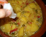Foto del paso 4 de la receta: Rape con patatas y almendras