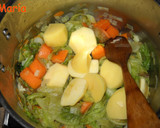 Foto del paso 1 de la receta: Crema de lechuga y manzana