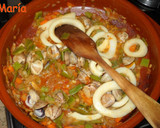 Foto del paso 1 de la receta: Cazuela de arroz con pulpo