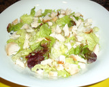 Foto del paso 3 de la receta: Ensalada de pollo, pera y melón