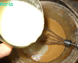 Foto del paso 4 de la receta: Bizcocho flor de melón y chocolate