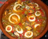 Foto del paso 4 de la receta: Arroz con marisco y verdura