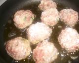 Foto del paso 1 de la receta: Albondigas con guisantes en salsa (Murcia)