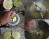 Foto del paso 1 de la receta: Mousse de lima-limón con mascarpone y baño de chocolate