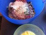 Carne picada al horno