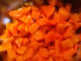 Sopa de calabaza con nata montada