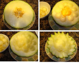 Foto del paso 2 de la receta: Melón relleno con marisco