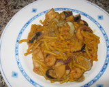 Foto del paso 3 de la receta: Fideua de sepia, gambas y almejas