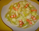 Foto del paso 2 de la receta: Ensalada de granada y langostinos