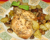 Foto del paso 6 de la receta: Pollo con aceitunas y alcaparras